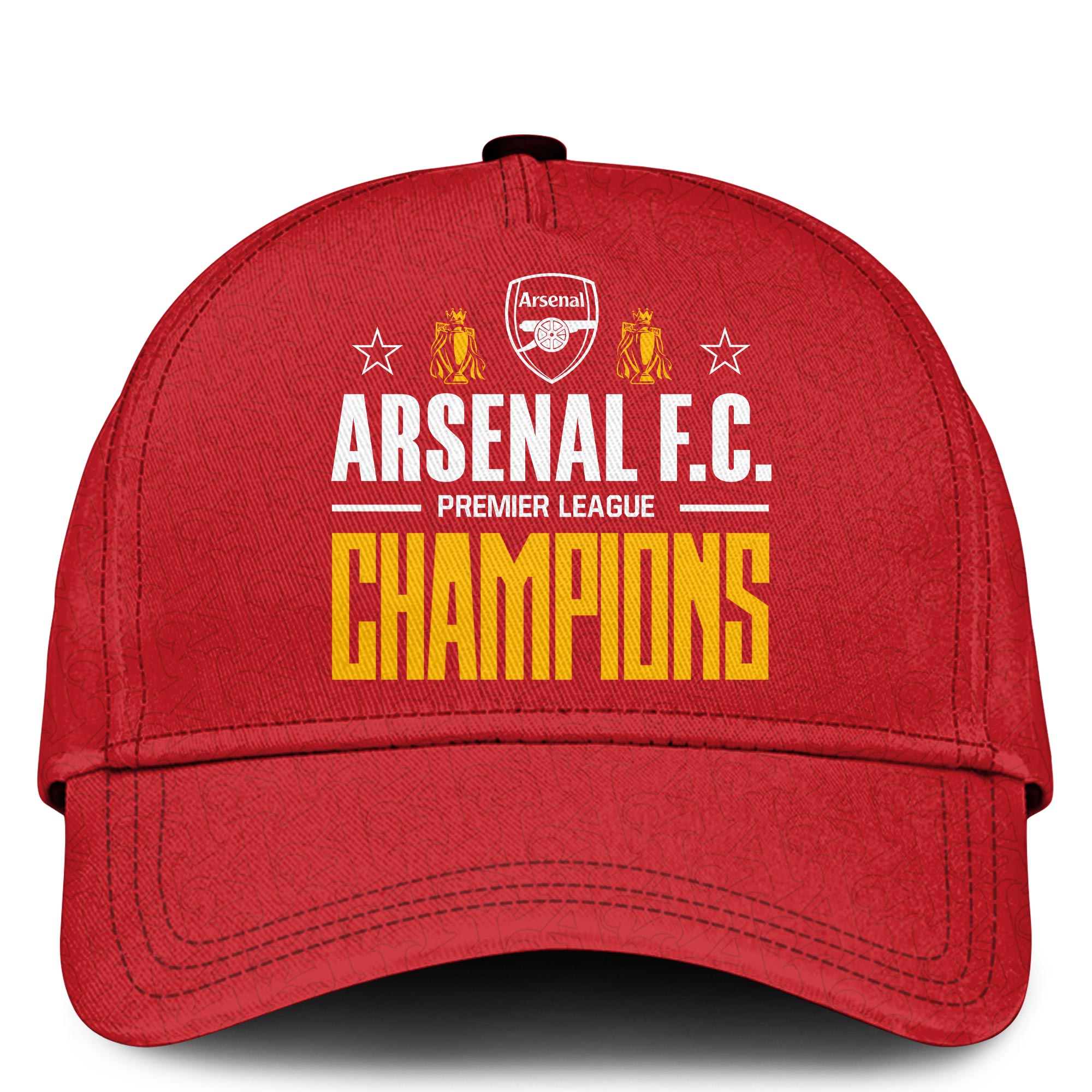 Arsenal 2025-26 Champions T-Shirt - Detail View