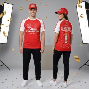 Arsenal Premier League Champions 2026 T-Shirt