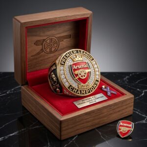 Arsenal Premier League Champions 25/26 Championship Ring