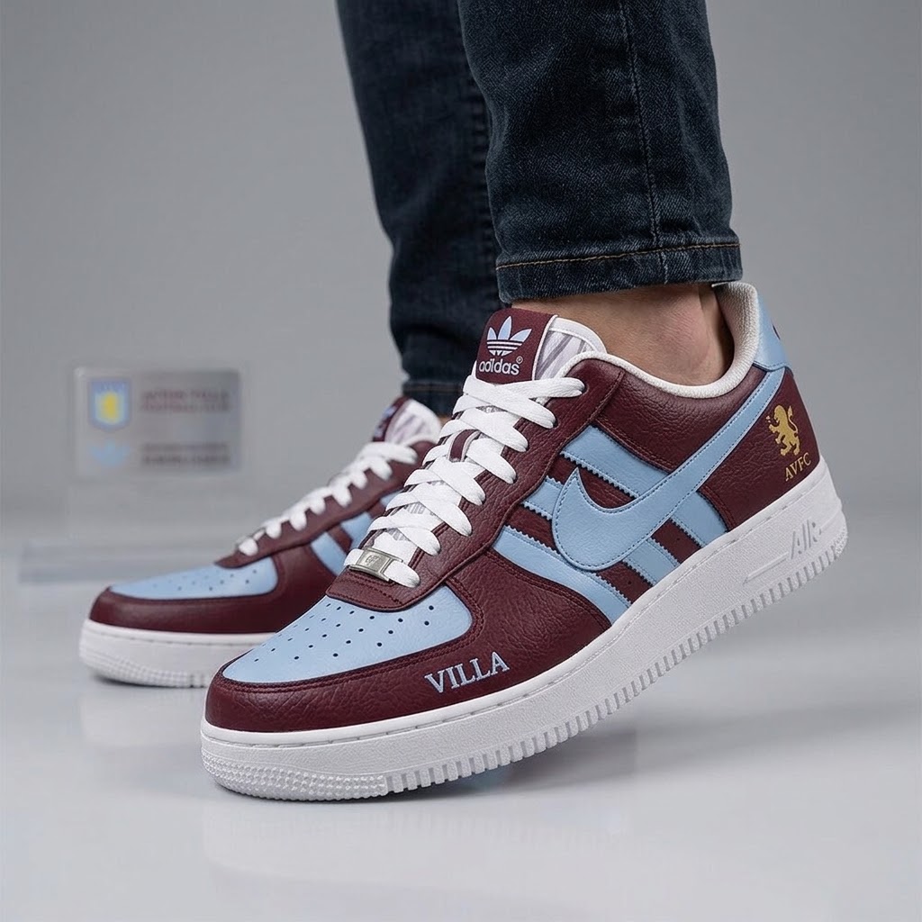 Aston Villa Europa League Champions Edition Sneakers - Detail View
