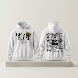 Benson Boone Wasted On Beautiful Things Tour 2026 Sunflower Hoodie