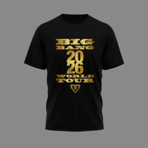 BIG BANG 20th Anniversary 2026 World Tour T-Shirt