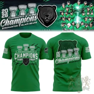 Binghamton Black Bears 2026 Commissioners Cup Champions Shirt