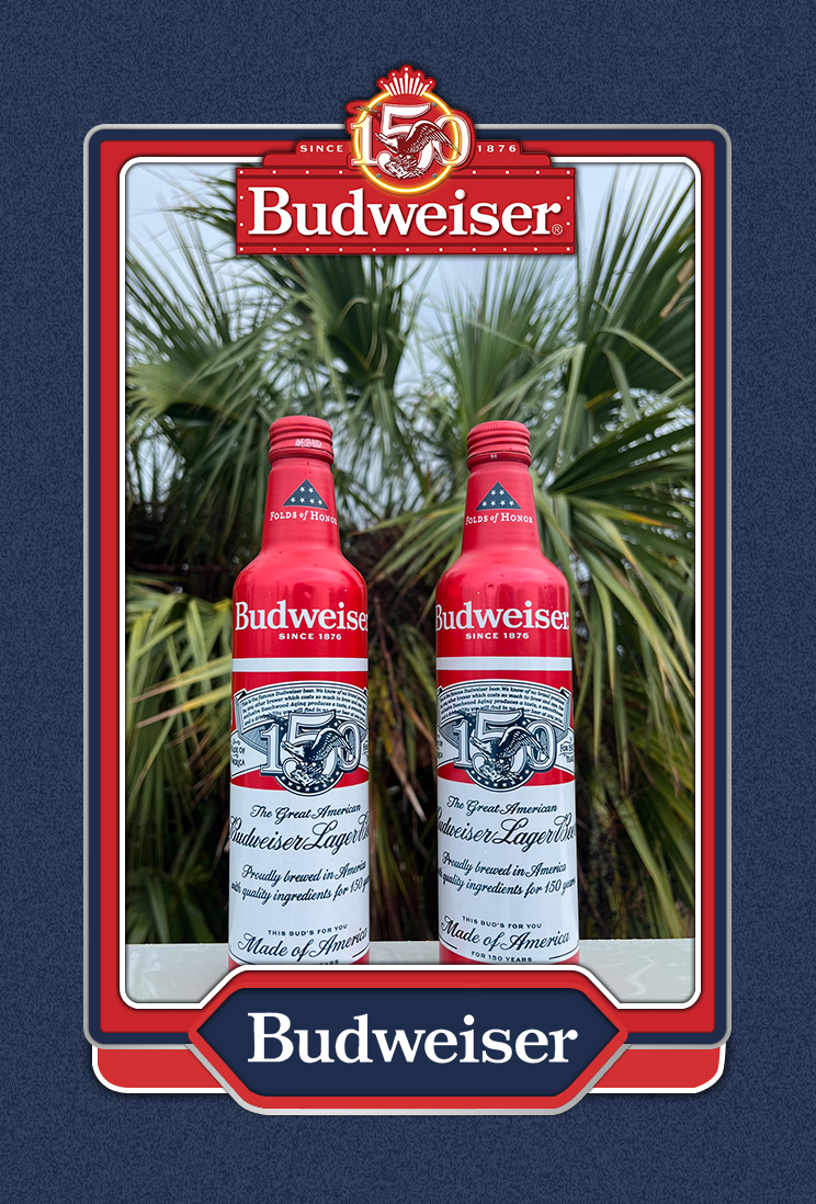 Budweiser 150th Anniversary Hobby Box - Detail View