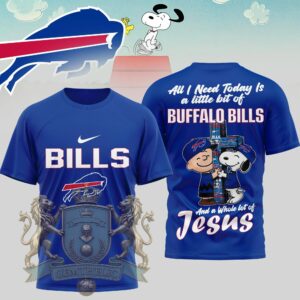 Buffalo Bills Christian Snoopy Charlie Brown T-Shirt