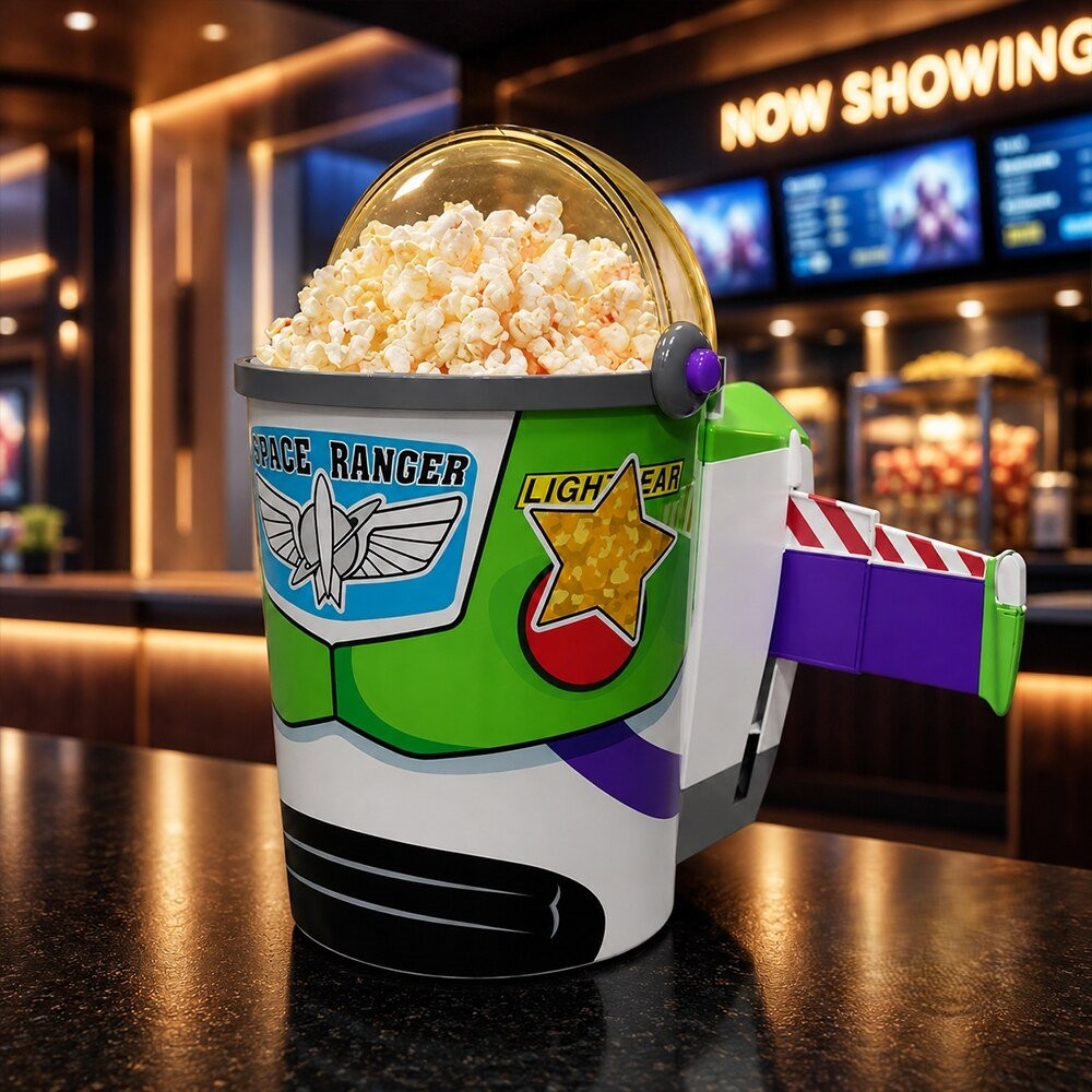 Buzz Lightyear Space Ranger Lightyear Popcorn Bucket - Front View