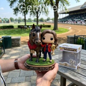 Cherie Devaux and Golden Tempo Kentucky Derby Champion 2026 Vinyl Figure
