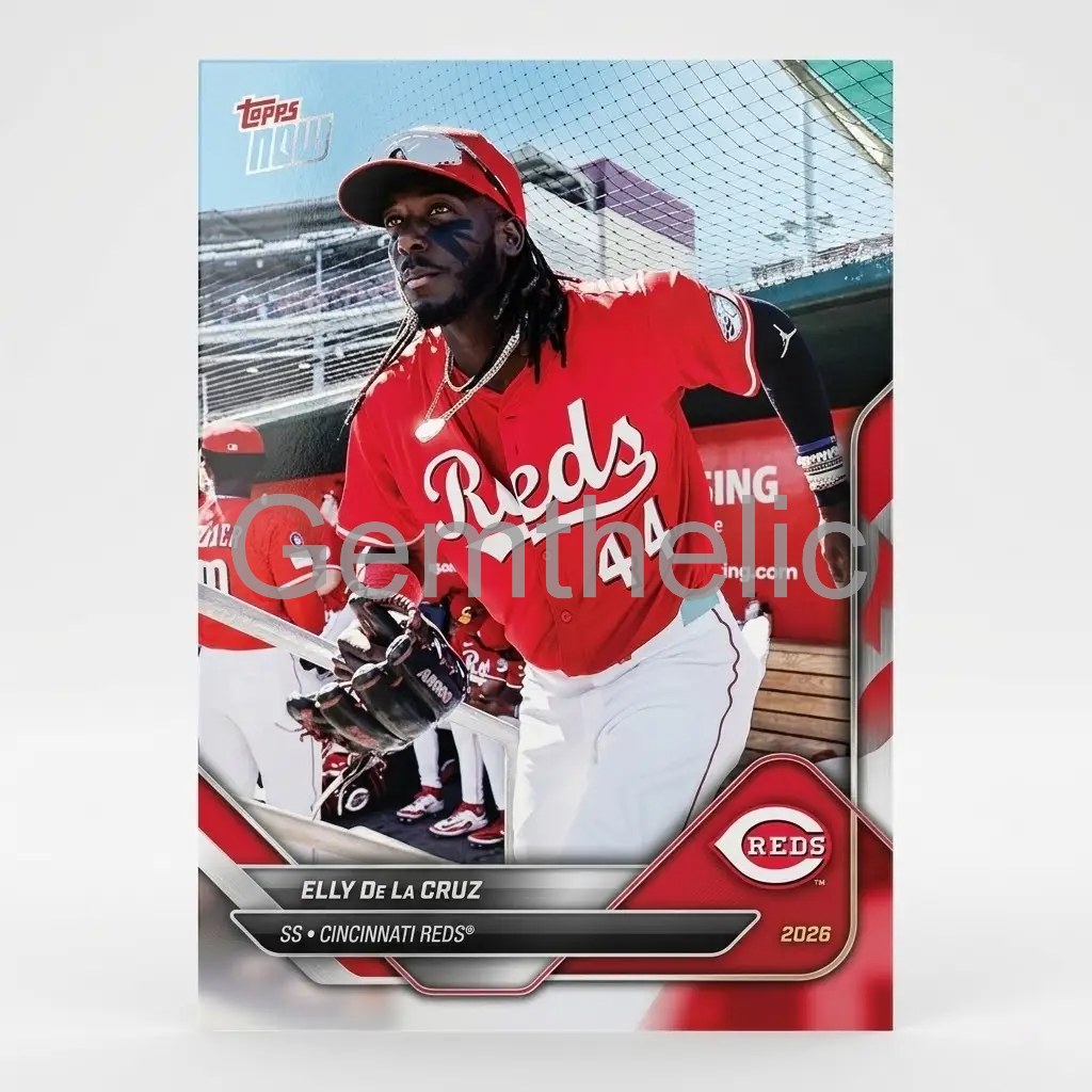 Cincinnati Reds Limited Edition Trading Cards - Detail View
