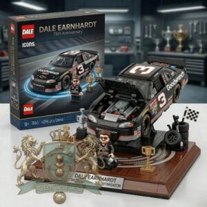Dale Earnhardt 75th Anniversary Building Bricks Set