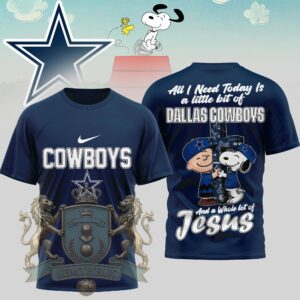 Dallas Cowboys Snoopy Charlie Brown T-Shirt