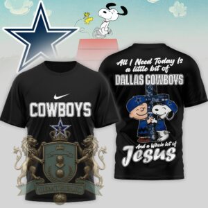 Dallas Cowboys Snoopy Charlie Brown T-Shirt