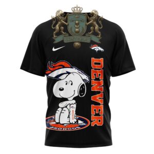 Denver Broncos Snoopy Yes I'm Old But I Saw T-Shirt