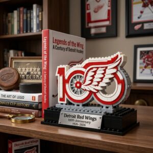 Detroit Red Wings 100th Anniversary 1926-2026 Brick Set