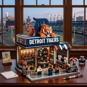 Detroit Tigers 125th Anniversary Team Store Building Set