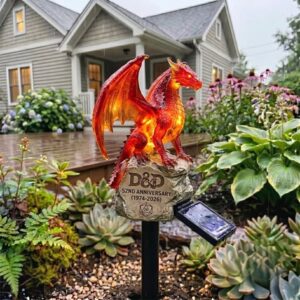 Dungeons And Dragons 52nd Anniversary Dragon Garden Light