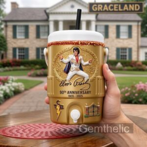 Elvis Presley 90th Anniversary Cooler Cup