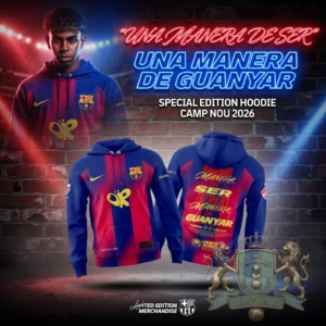 FC Barcelona Camp Nou 2026 Special Edition Hoodie