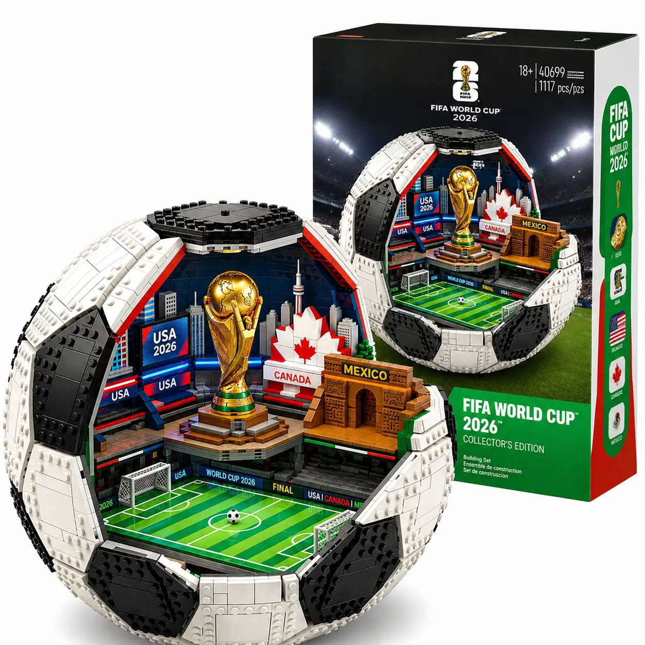 FIFA World Cup 2026 Building Set - Front View