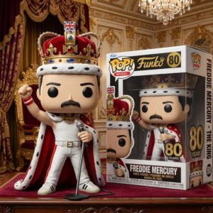 Freddie Mercury The King 80 Years Funko Pop