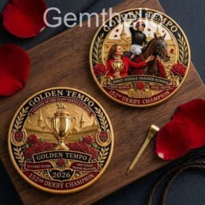 Golden Tempo Kentucky Derby Champion 2026 Commemorative Coin