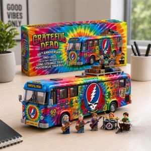Grateful Dead 60th Anniversary Long Strange Trip Tour Building Set