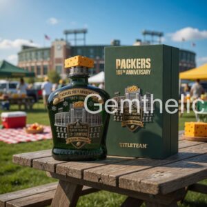 Green Bay Packers 105th Anniversary Rum Bottle