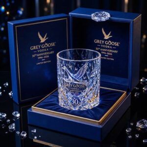 Grey Goose 30th Anniversary Whiskey Glass