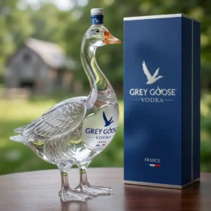 Grey Goose Special Edition Goose Shaped Bottle Vodka