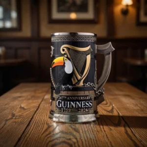 Guinness 267th Anniversary Toucan Harp 1759 2026 Tankard