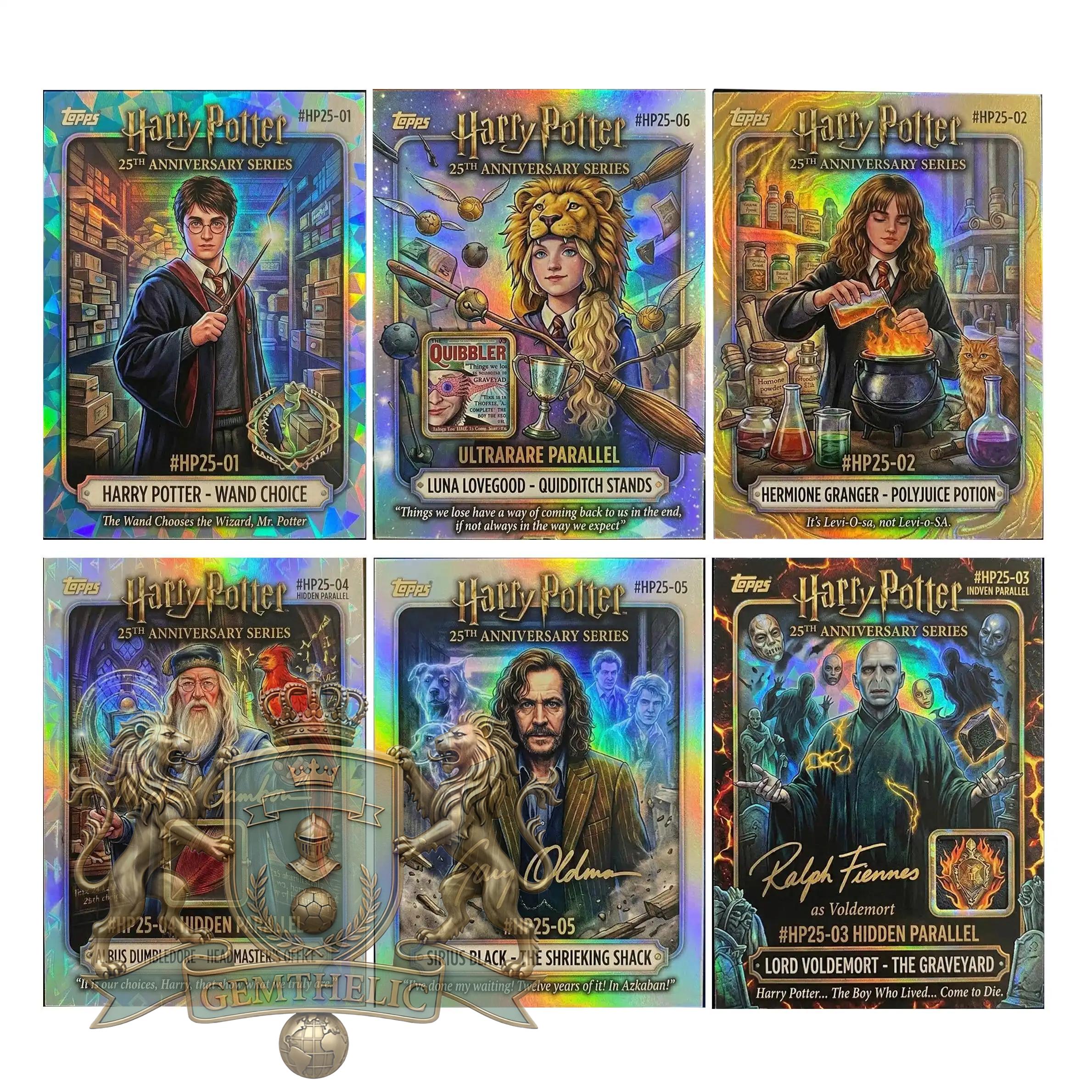 Harry Potter 25th Anniversary Trading Cards - Detail View