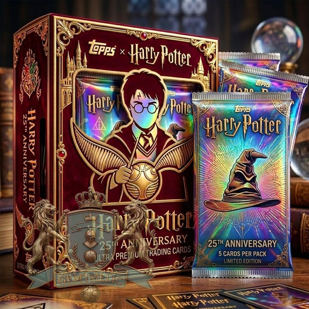 Harry Potter 25th Anniversary Trading Cards - Front View