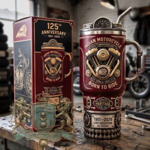 Indian Motorcycle 125th Anniversary Tumbler