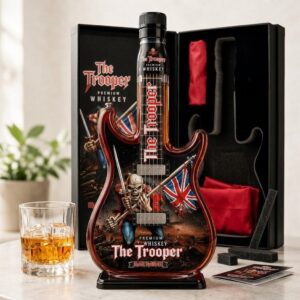Iron Maiden The Trooper Whiskey Bottle