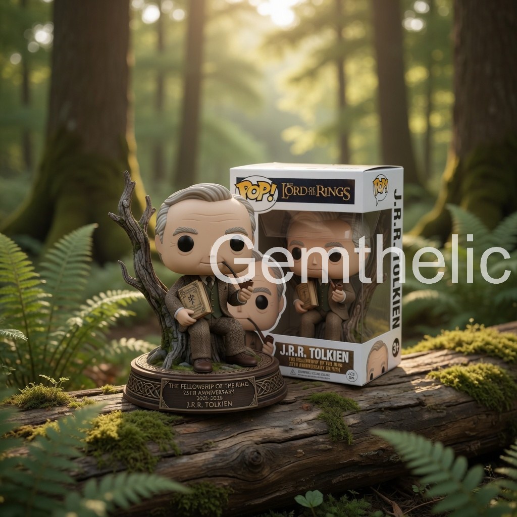 J.R.R. Tolkien The Fellowship of the Ring 25th Anniversary Vinyl Figure - Detail View