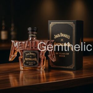 Jack Daniel's Metallica 44 Years of Rock Whiskey Bottle