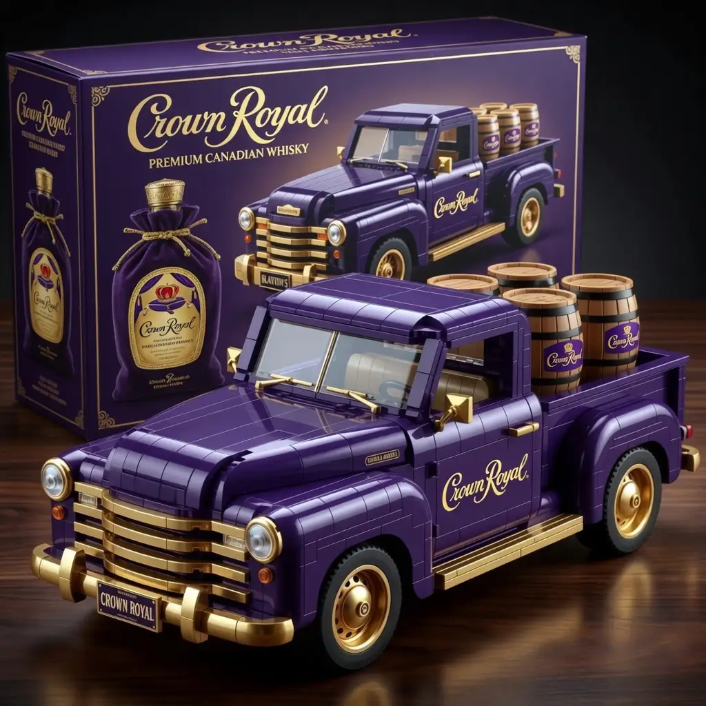 Jack Daniel's Car Building Block Set - Detail View