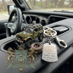 Jeep 85th Anniversary Keychain