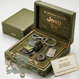 Jeep 85th Anniversary Keychain