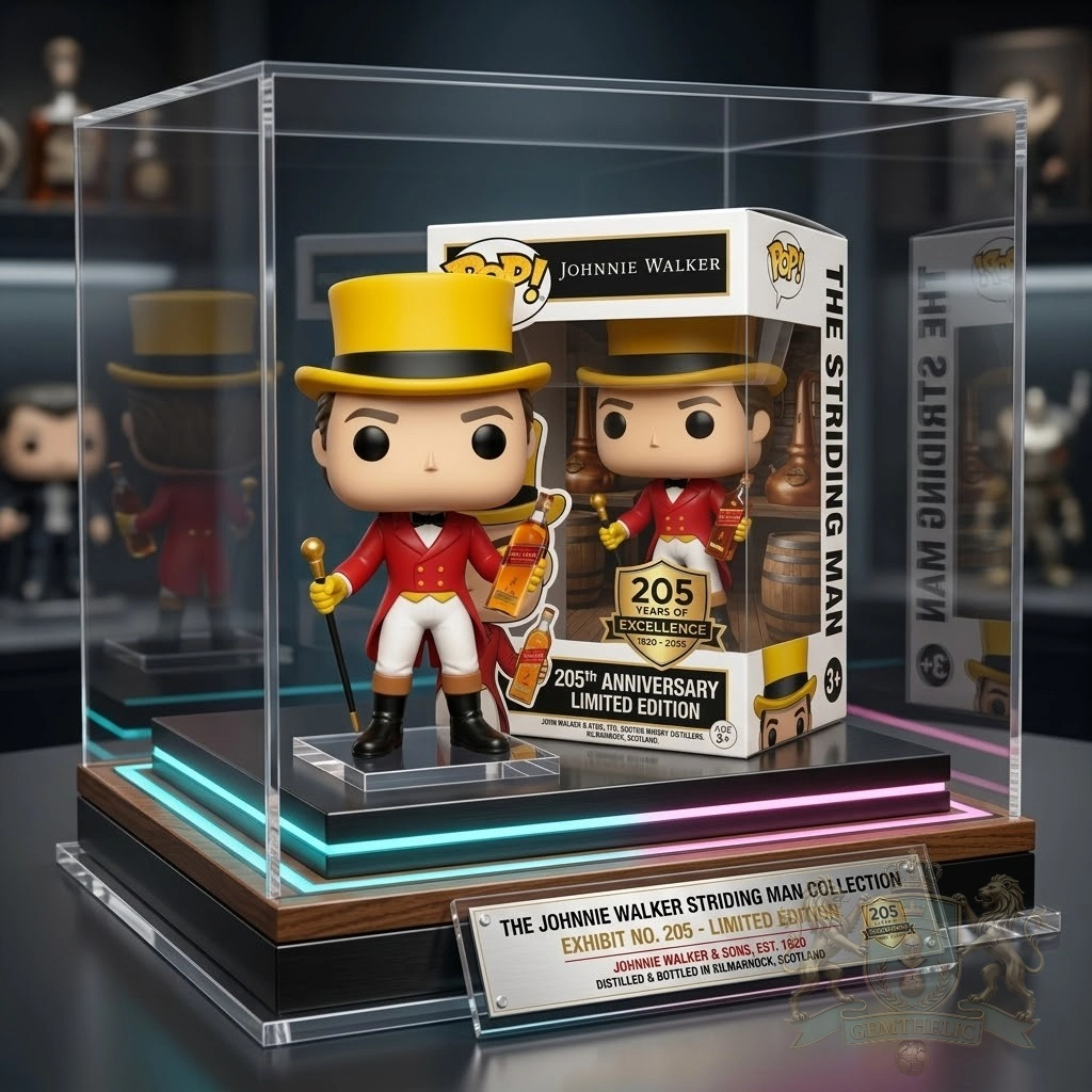 Johnnie Walker 205th Anniversary Pop Vinyl Figure - Detail View