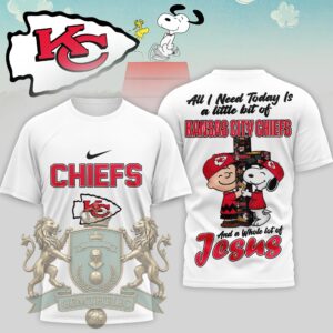 Kansas City Chiefs Snoopy Charlie Brown T-Shirt