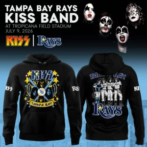 Kiss Band Tampa Bay Rays 2026 Hoodie