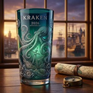 Kraken 2026 Anniversary Pint Glass