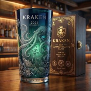 Kraken 2026 Anniversary Pint Glass