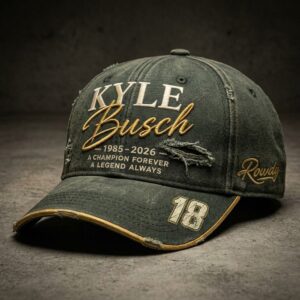 Kyle Busch 1985-2026 A Champion Forever A Legend Always Cap