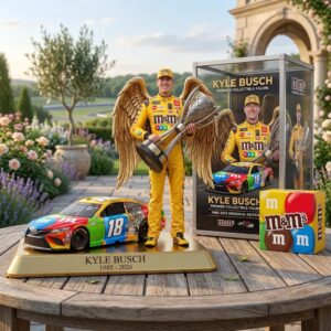 Kyle Busch Joe Gibbs Racing M&M's 1985-2026 Acrylic Plaque