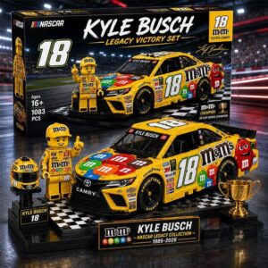 Kyle Busch Legacy Victory Set M&M's Building Set