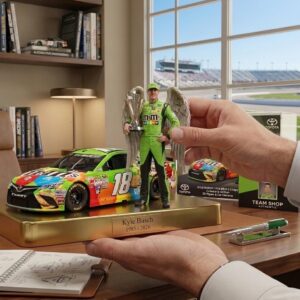 Kyle Busch M&M's Crispy Collector's Acrylic Plaque