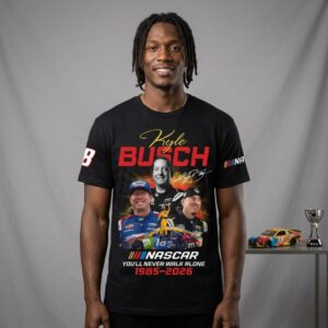 Kyle Busch NASCAR Driver 1985-2026 T-Shirt