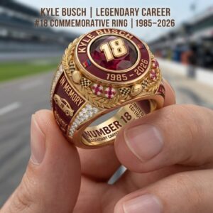 Kyle Busch Number 18 Legendary Career 1985-2026 Ring