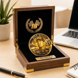 Kyle Busch Two-Time Cup Series Champion Commemorative Coin